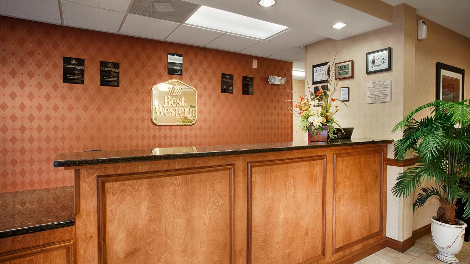 Best Western Smithfield Inn Eksteriør bilde